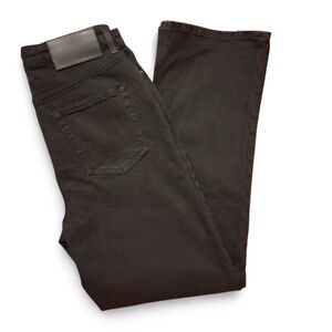 La Ligne Size 28 Black Stretchy Jean Flare Old Money Quiet Luxury Minimalist